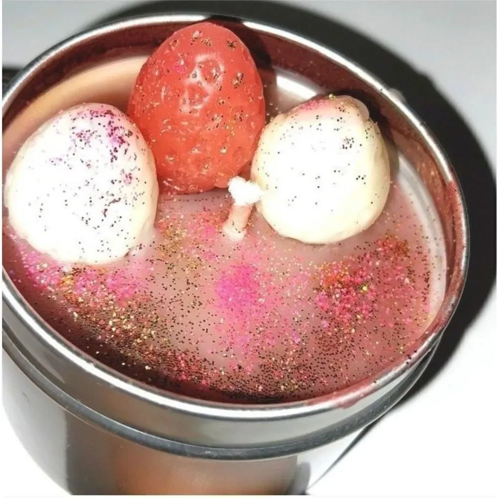 Hand crafted limited edition Smores candle
